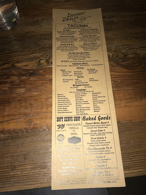 Menu Parlor Pizza Bar Wicker Park - 24