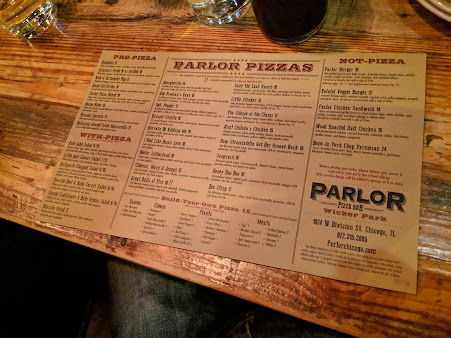Menu Parlor Pizza Bar Wicker Park - 25