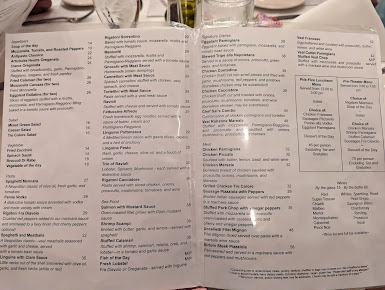 Menu Patsy's Italian Restaurant - 24