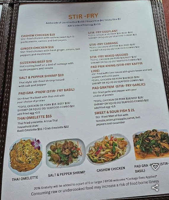 Menu Pattaya Thai - 25