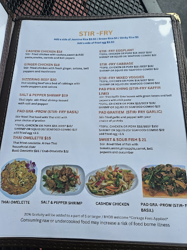 Menu Pattaya Thai - 27