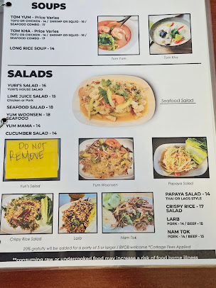 Menu Pattaya Thai - 29