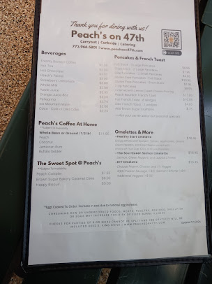 Menu Peach's Restaurant - 23
