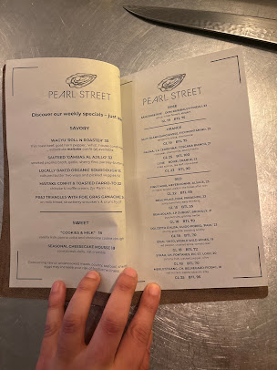 Menu Pearl Street Restaurant - 20