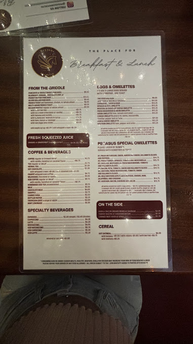 Menu Pegasus Brooklyn - 24