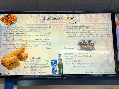 Menu Pharaohs Village - 25