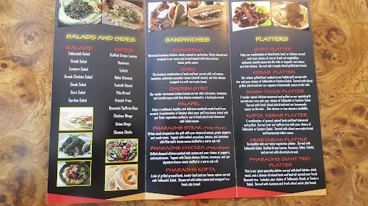 Menu Pharaohs Village - 28