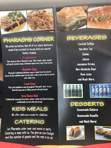 Menu Pharaohs Village - 29