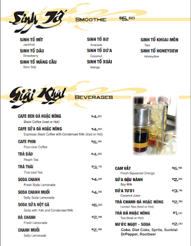 Menu Pho Dien - 22
