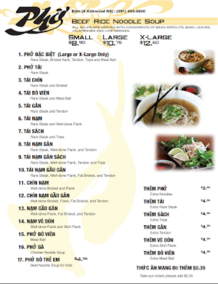 Menu Pho Dien - 23