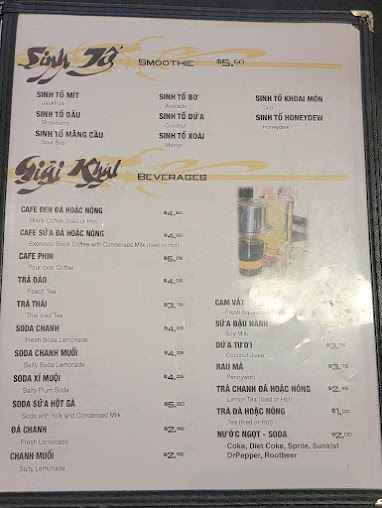 Menu Pho Dien - 27