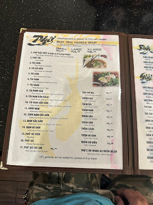 Menu Pho Dien - 28