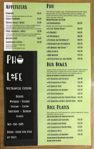 Menu Pho Life - 23