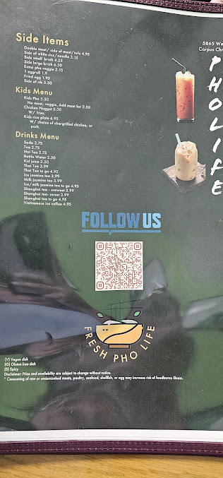 Menu Pho Life - 27