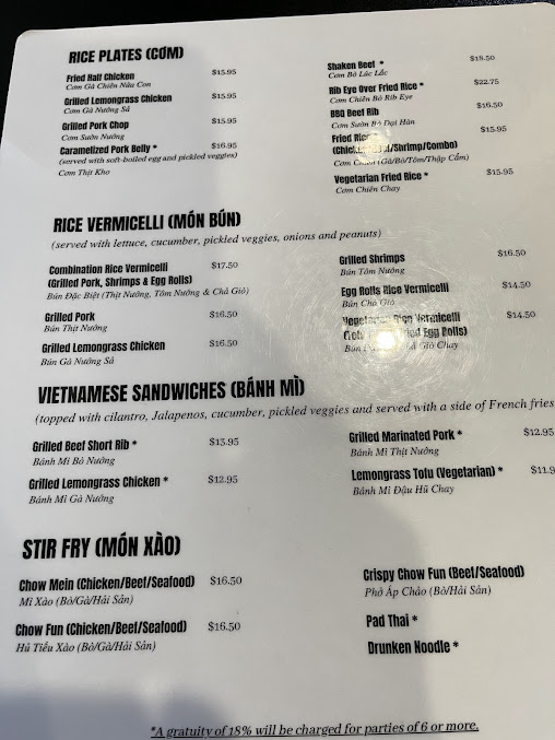 Menu Pho Luc Lac - 29