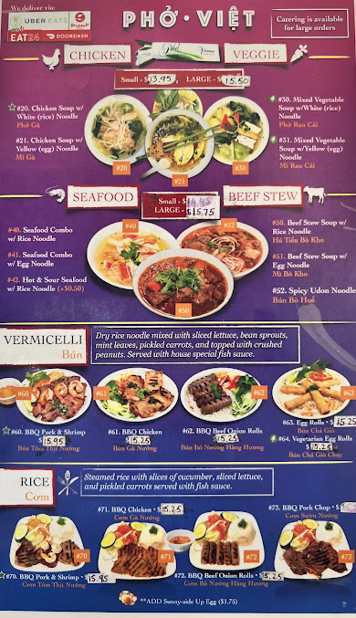 Menu Pho Viet - 24