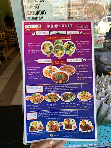 Menu Pho Viet - 27