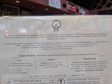 Menu Piece Pizzeria And Brewery - 24