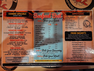 Menu Pier 17 Cajun Seafood Restaurant Bar - 25