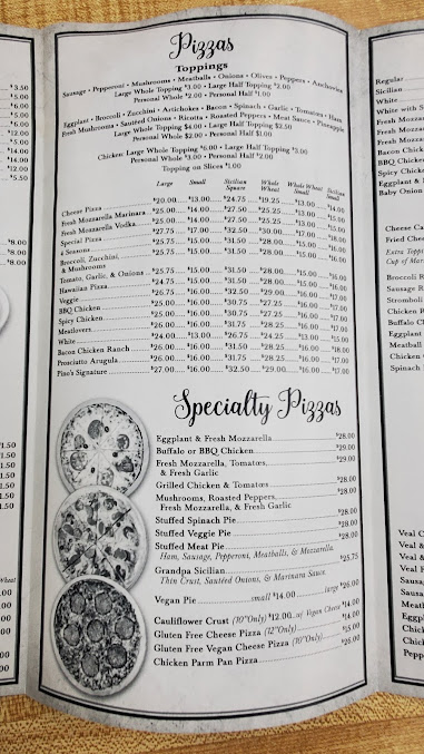 Menu Pino's La Forchetta - 25