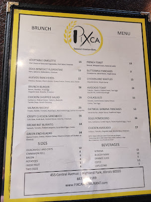 Menu Pixca Seasonal American Bistro - 24