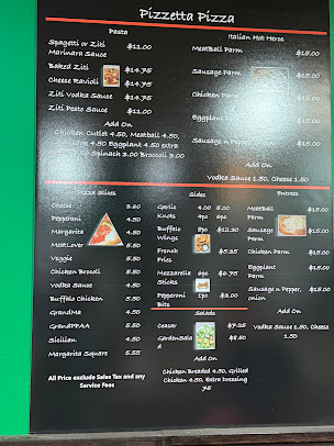 Menu Piz-Zetta Pizzeria - 20