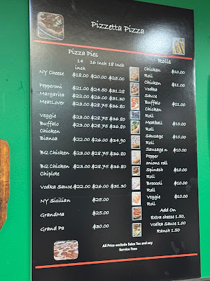 Menu Piz-Zetta Pizzeria - 21