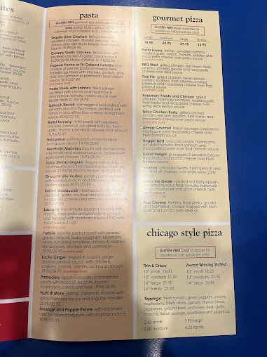 Menu Pizza Capri Hyde Park - 20