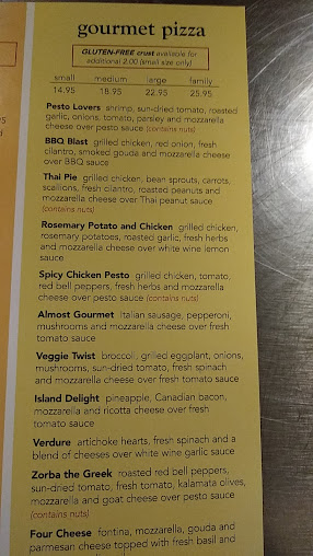 Menu Pizza Capri Hyde Park - 23