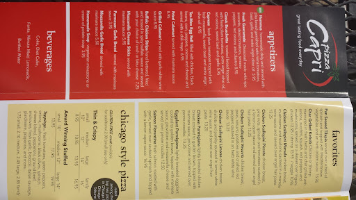 Menu Pizza Capri Hyde Park - 27