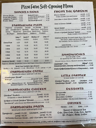 Menu Pizza Farm - 20