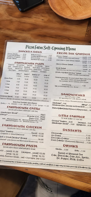 Menu Pizza Farm - 26