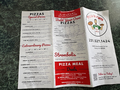 Menu Pizza In Paris - 21