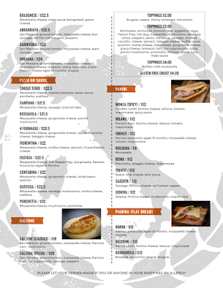 Menu Pizzeria Bruno - 16