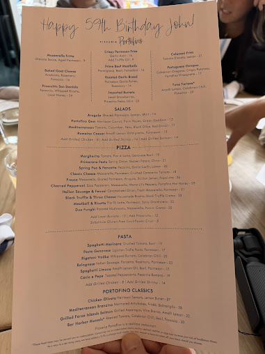 Menu Pizzeria Portofino - 20