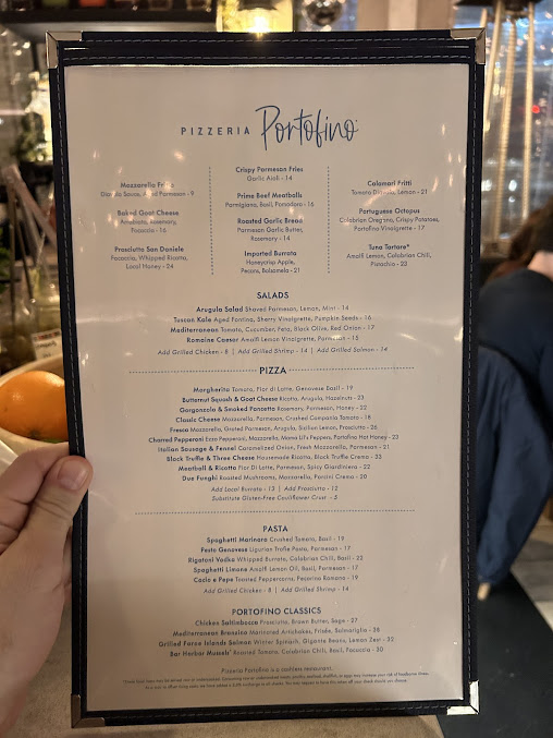 Menu Pizzeria Portofino - 26
