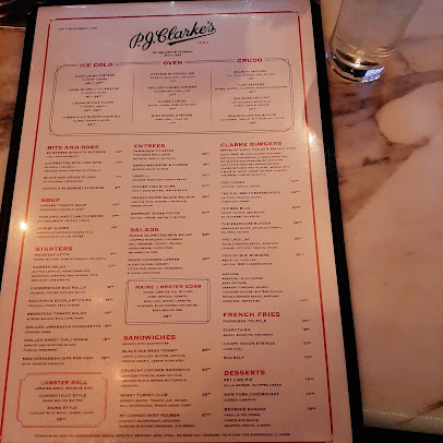 Menu P.j. Clarke's On The Hudson - 23