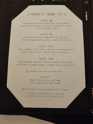 Menu Poole's - 24