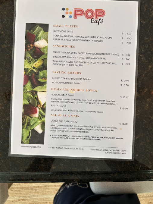 Menu Pops Cafe - 22