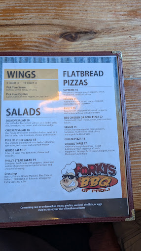 Menu Porkys Bbq - 22