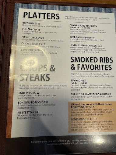 Menu Porkys Bbq - 27