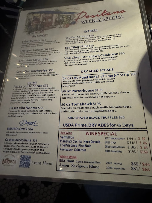 Menu Positano - 20
