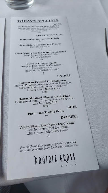 Menu Prairie Grass Cafe - 22