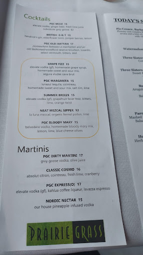 Menu Prairie Grass Cafe - 24