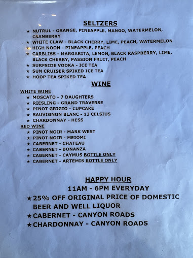 Menu Prime 7 Bar Restaurant - 19
