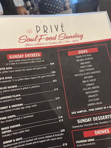 Menu Prive Memphis - 25