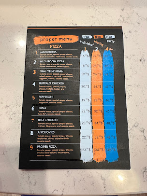 Menu Proper Pizza Chicago - 24