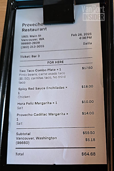 Menu Provecho Vancouver - 29