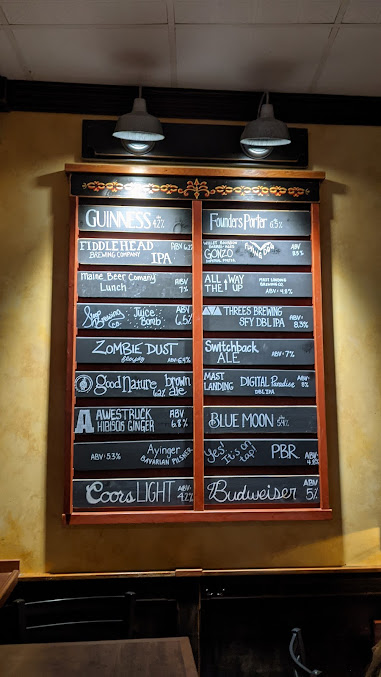 Menu Publick House 23 - 29