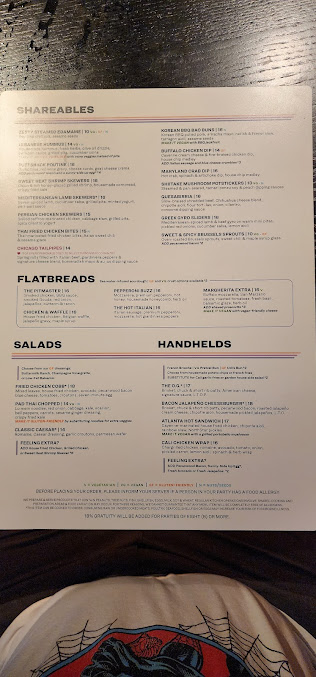 Menu Puttshack - Skokie - 23